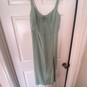 AF green corset dress, never worn, size M